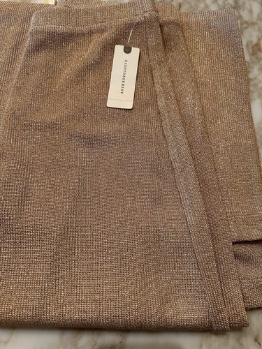 Anthropologie Feather Bone Tavi Wide Leg Gold Shimmer Pants NWT Woman’s Sz S - Picture 11 of 14