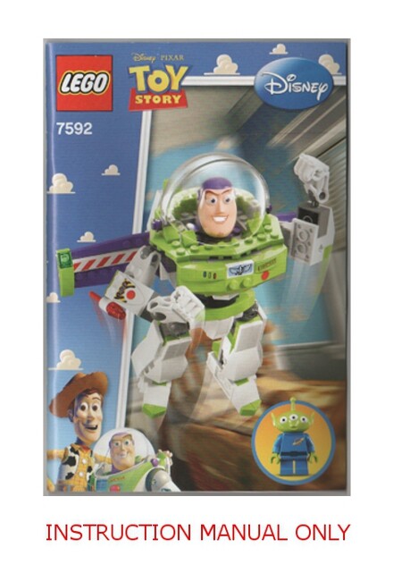 INSTRUCTIONS for LEGO 7592 - Toy Story - Construct-a-Buzz - MANUAL
