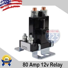 80 Amp Heavy Duty High Current Power Performance Dual Battery Isolator Relay US
