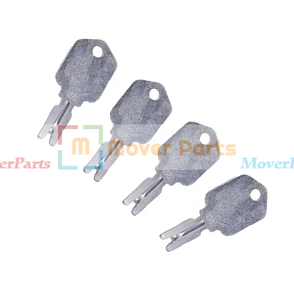 4) Ignition Keys 166 for Gradall Gehl Hyster Komatsu Yale JLG