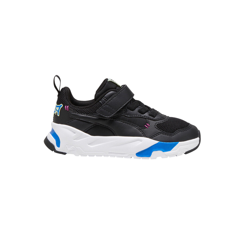 Puma Trinity середины 90-х Ac + слипоны для маленьких мальчиков, черные кроссовки, повседневная обувь 39800