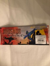  DINOSAUR GLIDERS fly air plane dino soar flying glide bulk party favors new