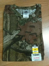 MOSSY OAK Break-Up Infinity Camouflage Short Sleeve Hunting T-Shirt Men XL New