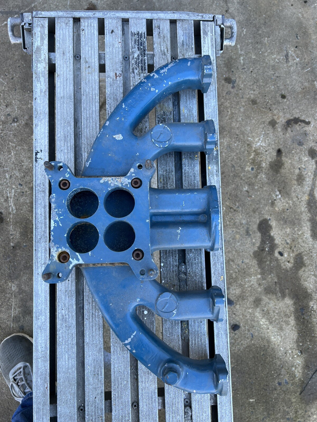 Offenhauser 4 Barrel Intake Manifold 5270 Mopar Dodge Slant 6 170 225