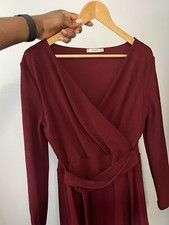 RED mango Warp dress