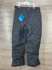 Columbia Omni-Heat Bugaboo Youth Snow Pants Black Size L 14/16 Adjustable Waist