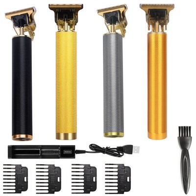 DE* T9 Electric Hair Clipper USB Rechargeable Professional Barber Shaver Trimmer