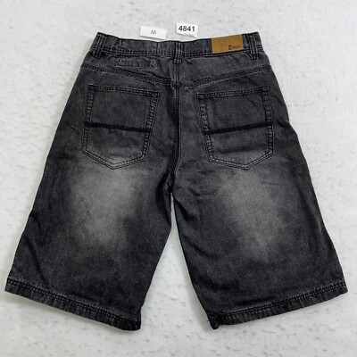 Dmar Regular Fit Jeans Shorts Mens W34 Black Tie Dye Mid Rise 5