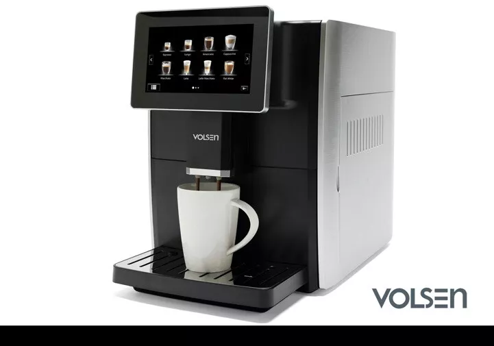 GZZT One-Button Full Automatic Coffee Machine 19Bar ULKA Pump Double Boiler  One-touch Custom Fancy Coffee Maker 110-220V/50-60Hz