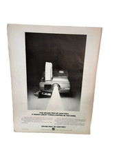 1972 Grand Prix 570 AF Projector by Sawyers Original Vintage Print Ad