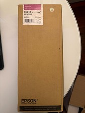 INCHIOSTRO ORIGINALE EPSON ICM68 MAGENTA ULTRACROMATICO GS T6243 STYLUS PRO GS6000 950ml Nuovo con scatola