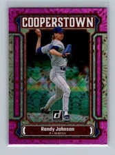 2023 Donruss Randy Johnson Cooperstown Pink Fireworks