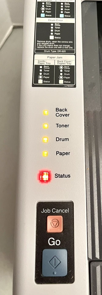 Impresora láser para grupos de trabajo Brother HL-5340D SOLO PIEZAS Foto 3 de 4