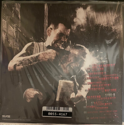 Dying Fetus Descend Into Depravity LP, Album, RE, Red 2023 Death