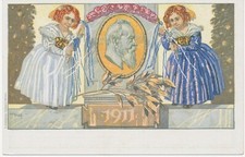 BAYERN 1911 Kab,-Sonderpostkarte zum 90. Geburtstag des Prinzregenten Luitpold