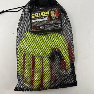Crude Hands ''Impact Gloves'' Shielded by FlexShock Medium - The HERO Protection!