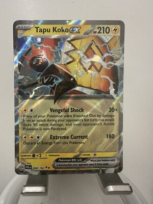 Pokmon TCG Tapu Koko ex Paradox Rift 068/182 Holo Double Rare | eBay Pokmon TCG Tapu Koko ex Paradox Rift 068/182 Holo Double Rare | eBay