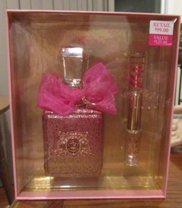 juicy couture rose perfume gift set