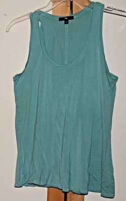 aqua sleeveless top