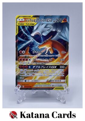 Reshiram & Charizard-GX RR 007/095 SM10 Double Blaze - Pokemon