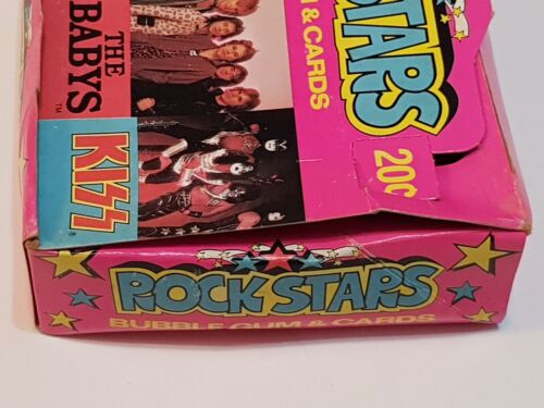 1979 "Rock Stars" Donruss Empty Display Box KISS Gene Paul Ace QUEEN (#97) - Picture 18 of 24