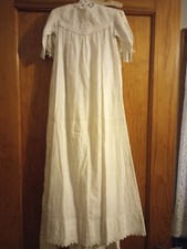 Beautiful Antique Baby/Large Doll Gown Price Reduced