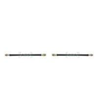A.B.S. Set Bremsschlauch Hinten Links Rechts Passend FüR Hyundai Atos MX 1.0I