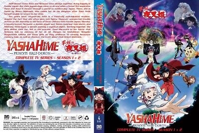 Anime DVD Hanyou no Yashahime Season 1+2 Complete DVD Box Set English  Dubbed