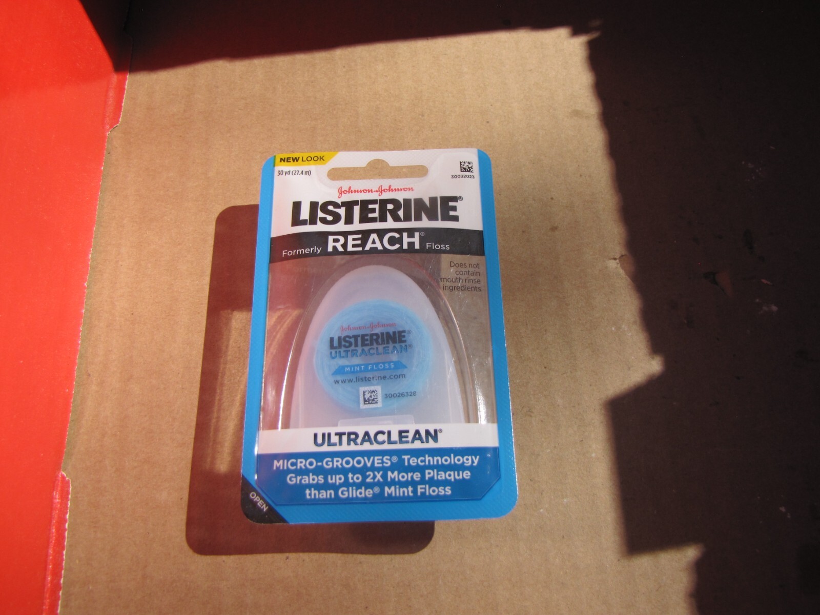 1 New Listerine Ultraclean Mint Floss 30 Yards 12547440133 eBay
