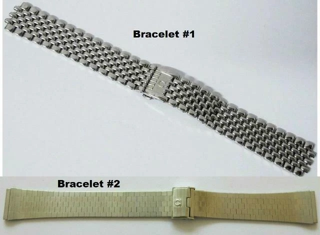 NOS New Gents Omega DeVille Watch Band Bracelet Omega Watch Band Bracelet 18MM