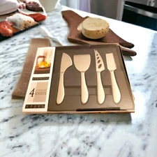 Bed Bath & Beyond Stainless Steel 4 Knife Set IOB