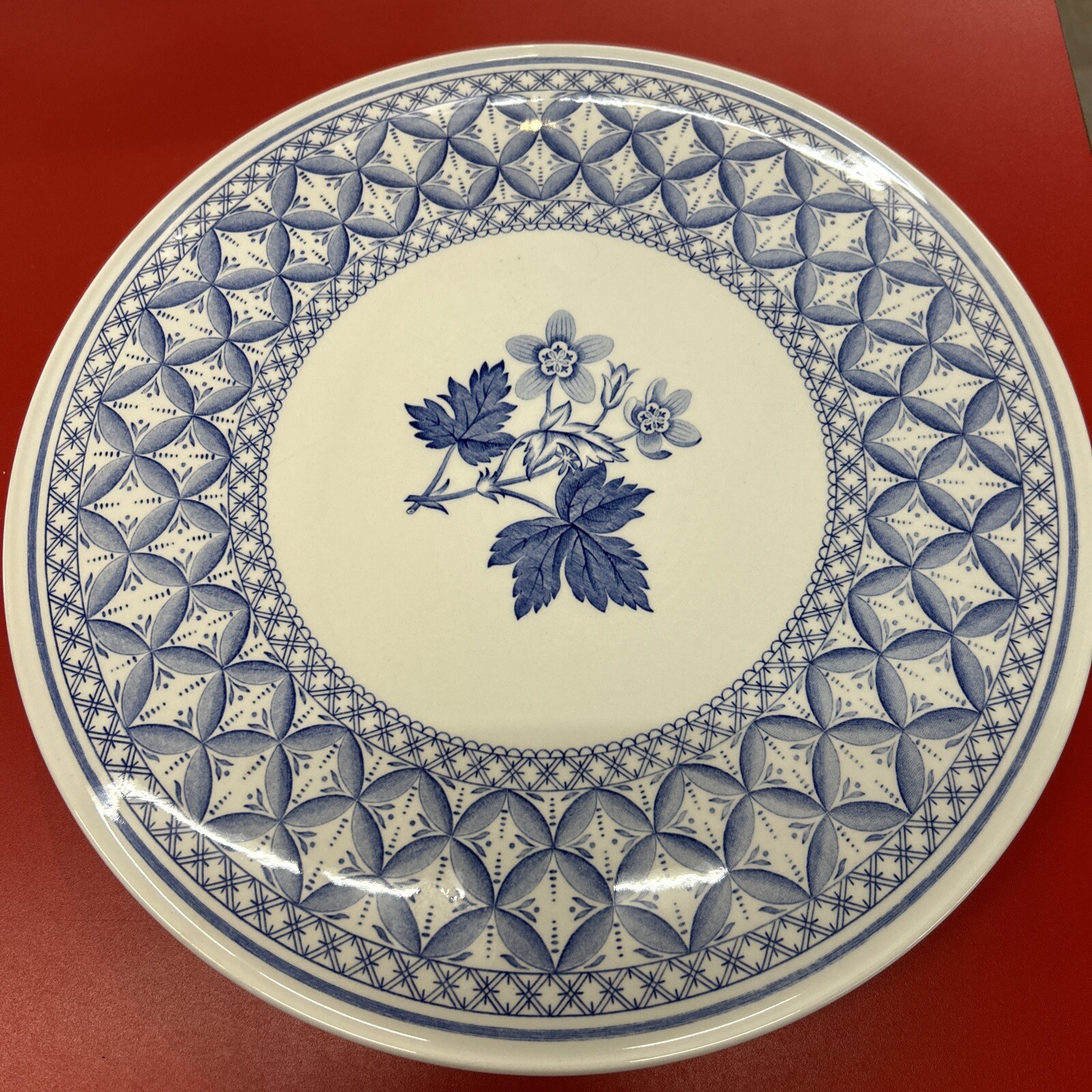 Spode Blue Geranium China 11-1/2