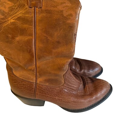 Ariat‎ Boots Size 10EE Ariat Pull up Cowboy Boots Size 10 ee Brown | eBay main image 2
