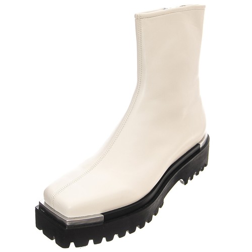 Jeffrey Campbell Devout White Ankle Boots For Women eBay