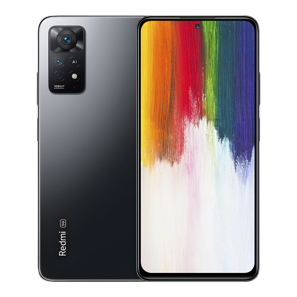 Xiaomi Smartphone Redmi Note 11 Pro 5G 128 GB Graphite Gray Dual Sim Neuwertig