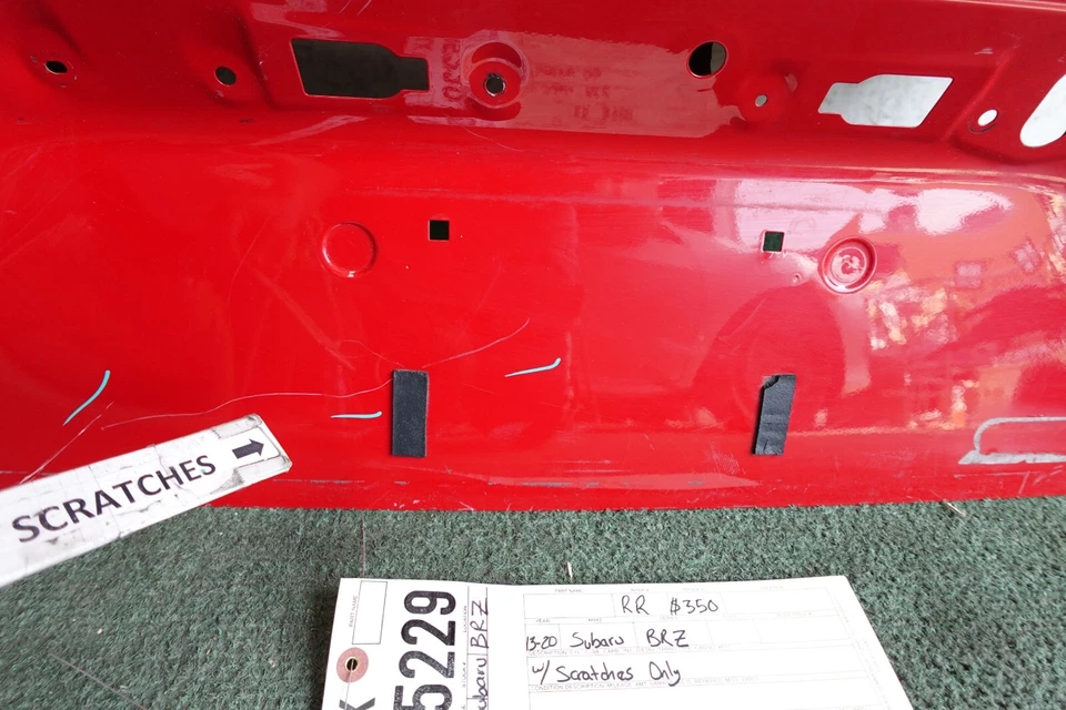 2013 2014 2015 2016 2017 18 2020 Subaru BRZ BR-Z puerta trasera maletero tapa fabricante de equipos originales Ax65229 Foto 4 de 4