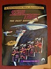 STAR TREK NEXT GENERATION PRE-Movie VHS AD POSTER 1991 + STARFLEET 1992 flyers  — photo 8