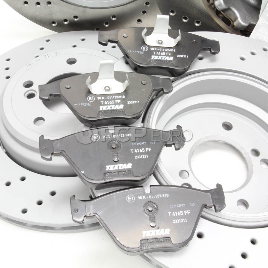NEW BMW Brake Kit Zimmermann / Textar 34112283801KTFR Rotors, Pads