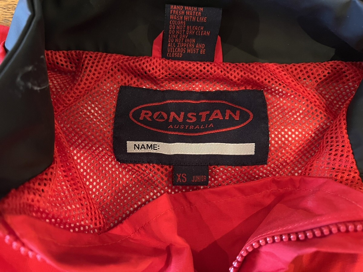 Ronstan Regatta Smock Top / Spray Jacket Size XS (Junior