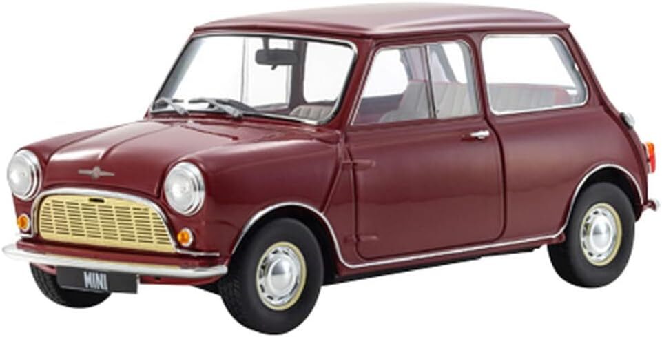 京商1/18 モーリス ミニ Mk.1 1959 (チェリーレッド) 開閉機構付 Kyosho Original 1/18 Morris Mini Mk.1 1959 Cherry Red Finished