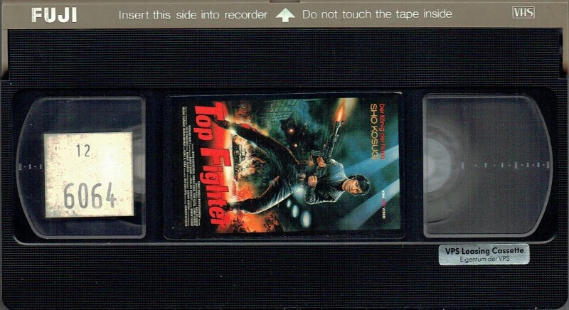 (FSK 18) VHS Videokassette - Top Fighter - Sho Kosugi, Lewis van Bergen (1986) - Bild 3 von 4