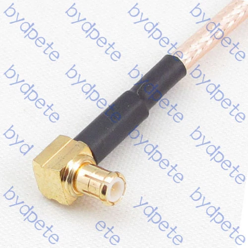 RG316 cable MCX male to male plug right angle connector inch RF Coaxial Jumper " - Image 2 of 4