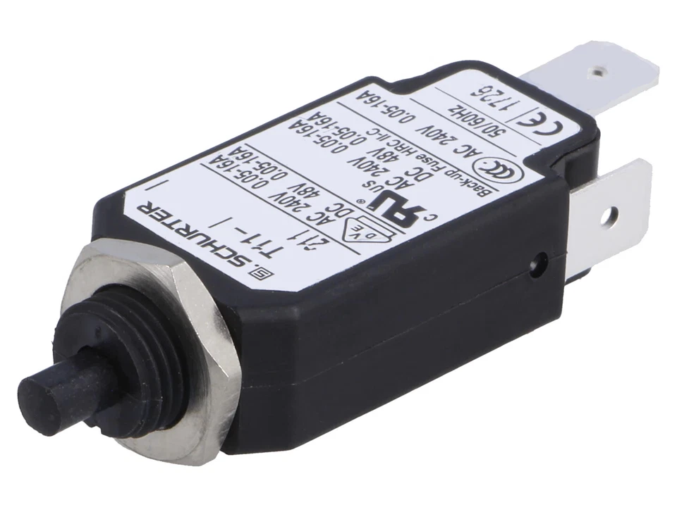Schurter Geräteschutzschalter Circuit Breaker  T11-211 10A  4400.0003  #B3 - Bild 1 von 1