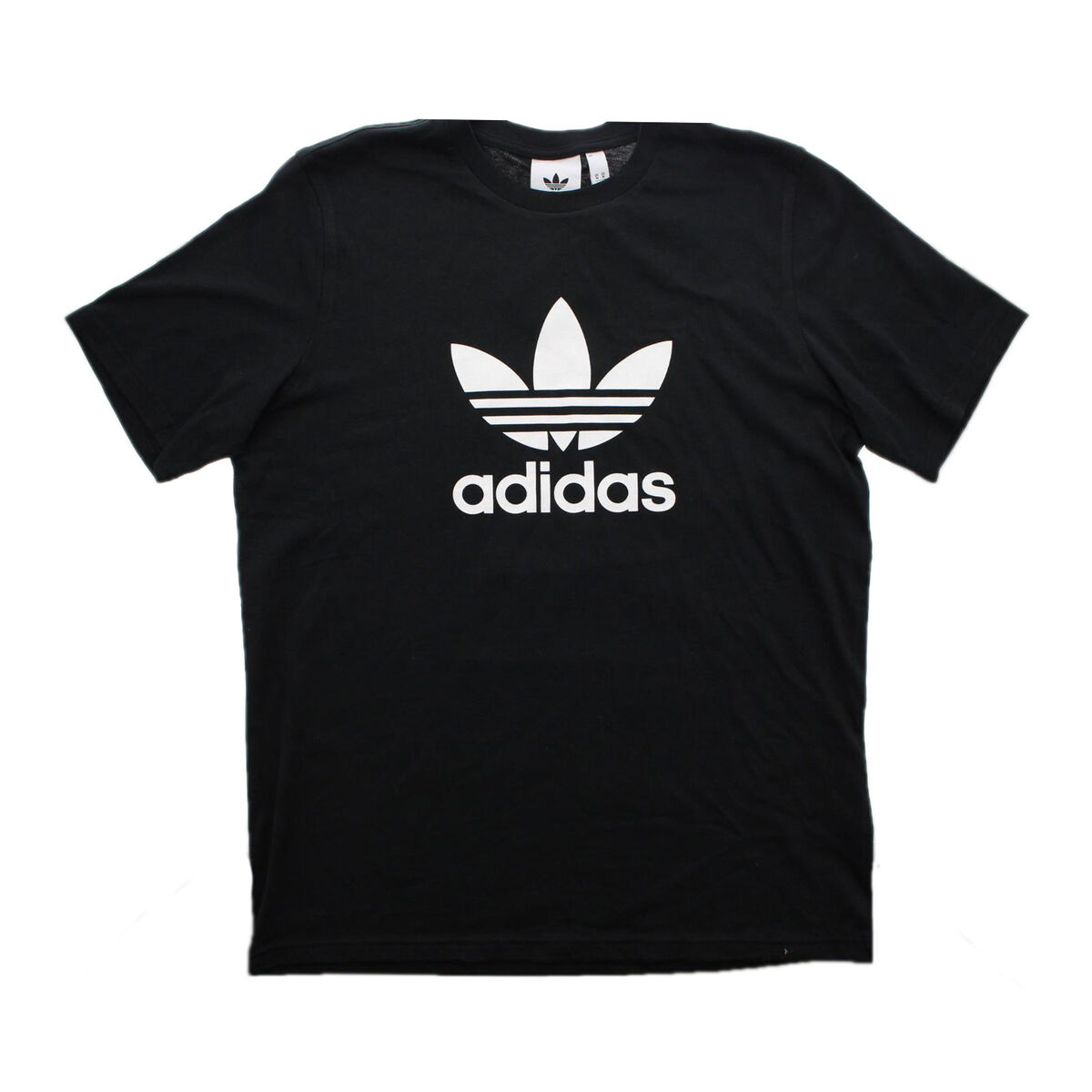 Adidas Logo T Shirt, Men's Trefoil Short Sleeve Cotton Tee Adidas Logo T Shirt, Men's Trefoil Short Sleeve Cotton Tee