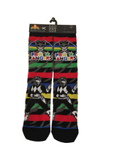 Odd Sox Mighty Morphin POWER RANGERS Novelty Crew Socks Fits Sizes 6-13 NWT