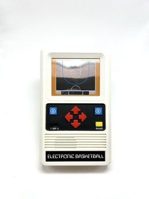 Vintage Mattel Electronics Basketball Handheld Video Game Tested & WORKS