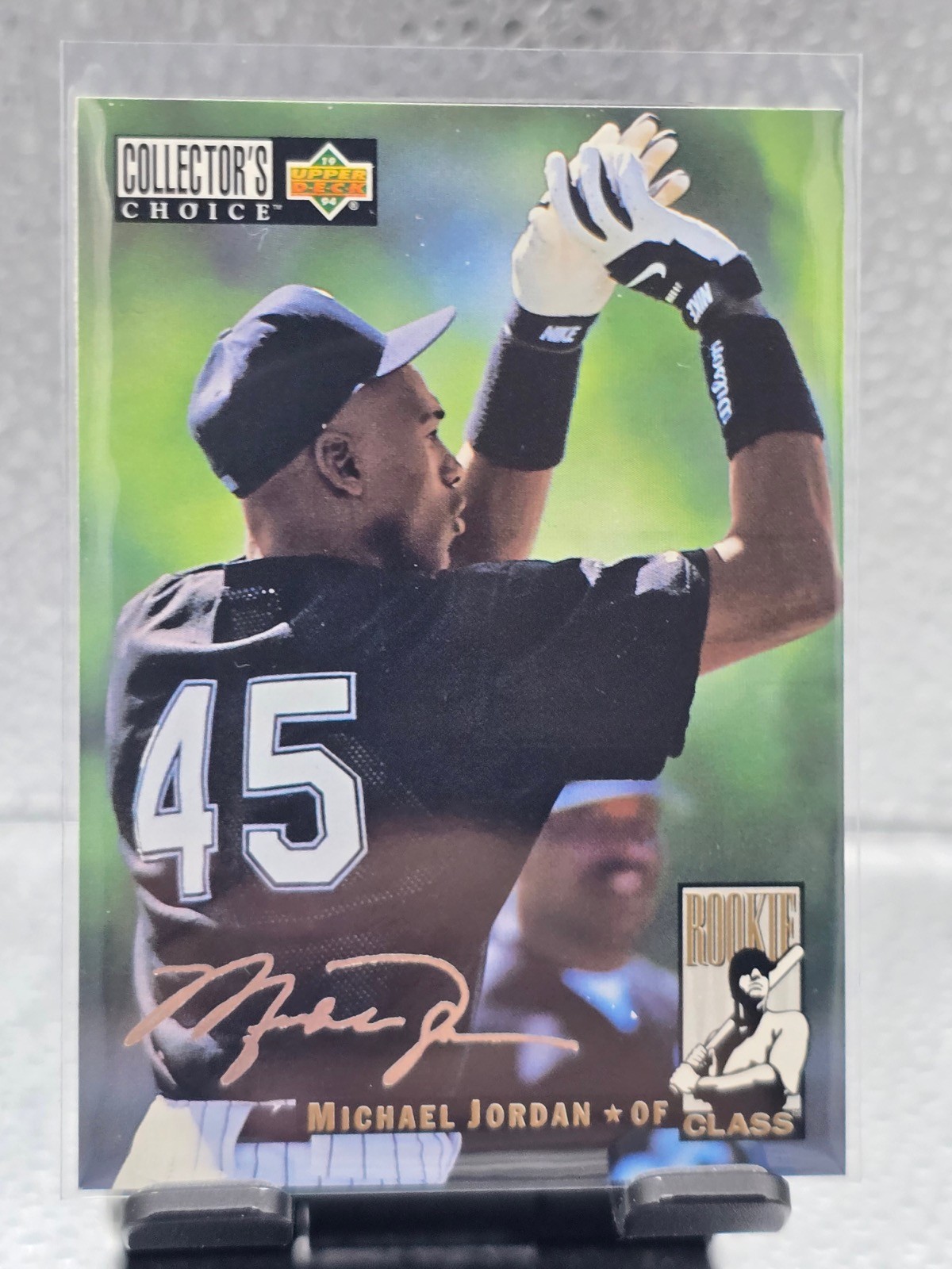 1994 Collector’s Choice Deck Michael Jordan Silver Signature #661!