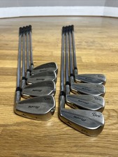Mizuno MP-68 Black Nickel Forged Iron Set / 3-PW / S300 Stiff flex shafts -1°