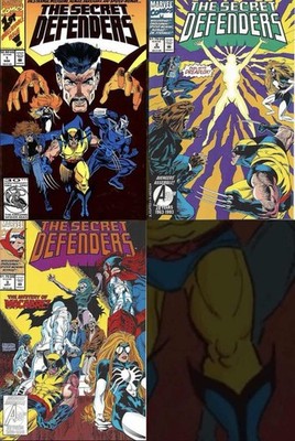 Secret Defenders Comic Book Collection 1993 Marvel Wolverine Doctor Strange
