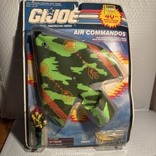 Vintage 1991 GI JOE AIR COMMANDOS SKYMATE v1 Complete GLIDER NEW Sealed RARE